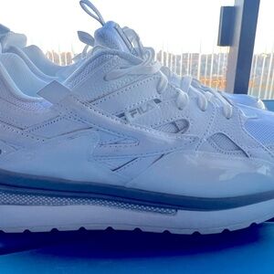 FILA Men's White Athletic Sneakers